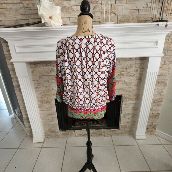 Trina Turk 60s 70s‎ retro vibe tunic dress size XS - Picture 5 of 7